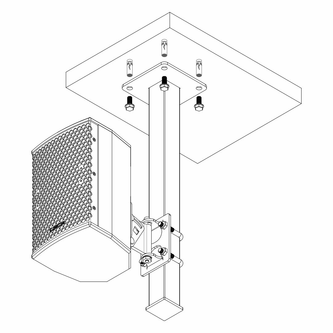 CF 5- CEILING MOUNTING